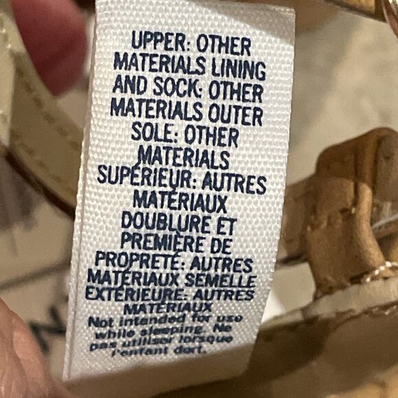 Janie And Jack Tan Faux Suede Quilted Ballet Flats Infant Size 18-24 Months - Picture 12 of 12